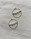 Alina Pearl Hoops